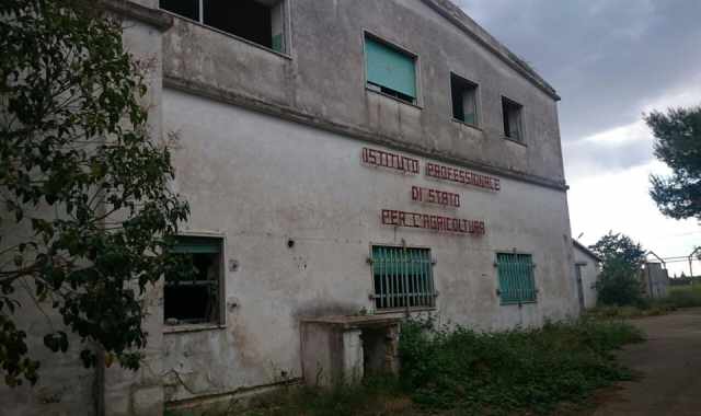 Sannicandro, i resti della scuola per l'Agricoltura: Era all'avanguardia